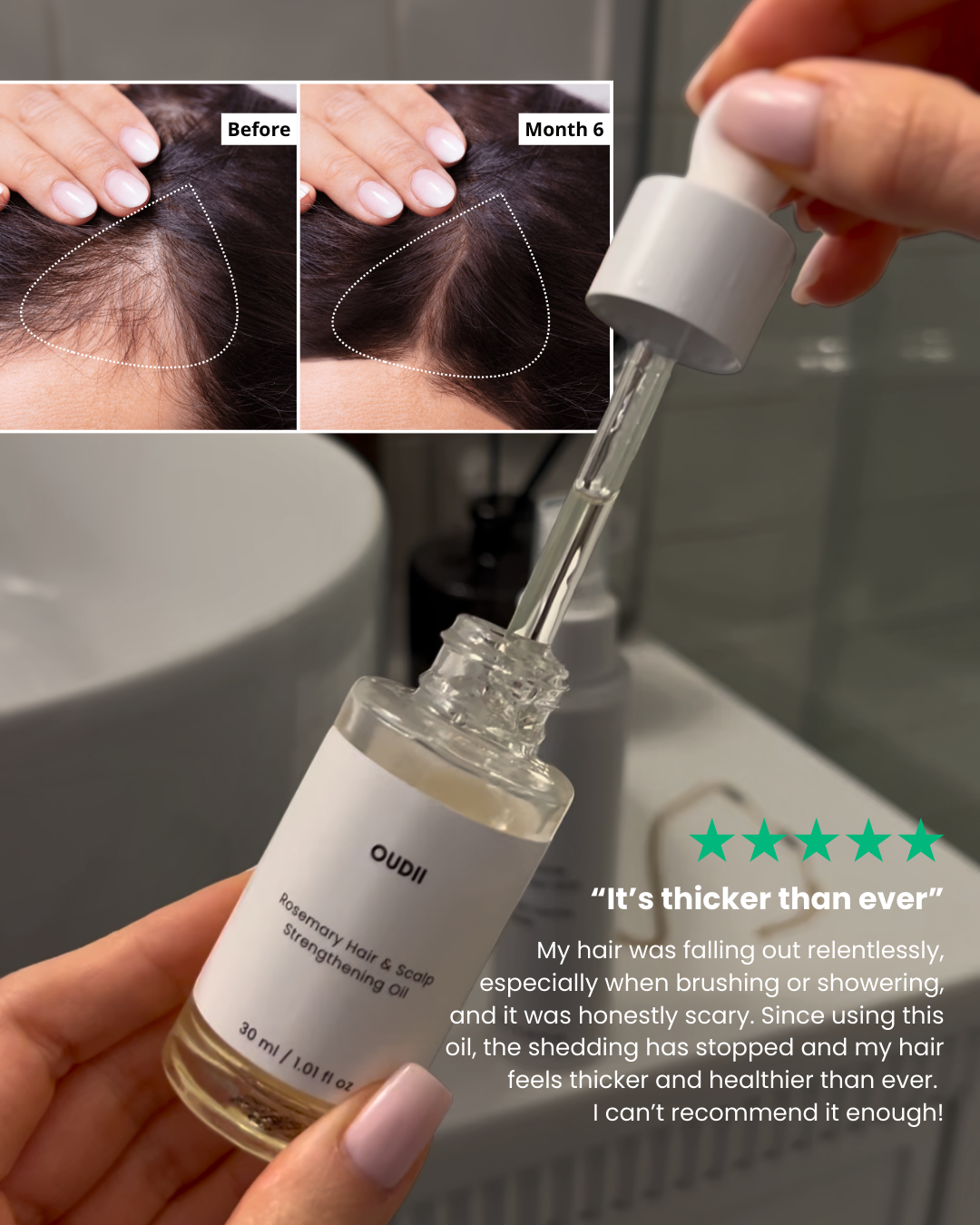 Rosemary Hair Strengthening Oil