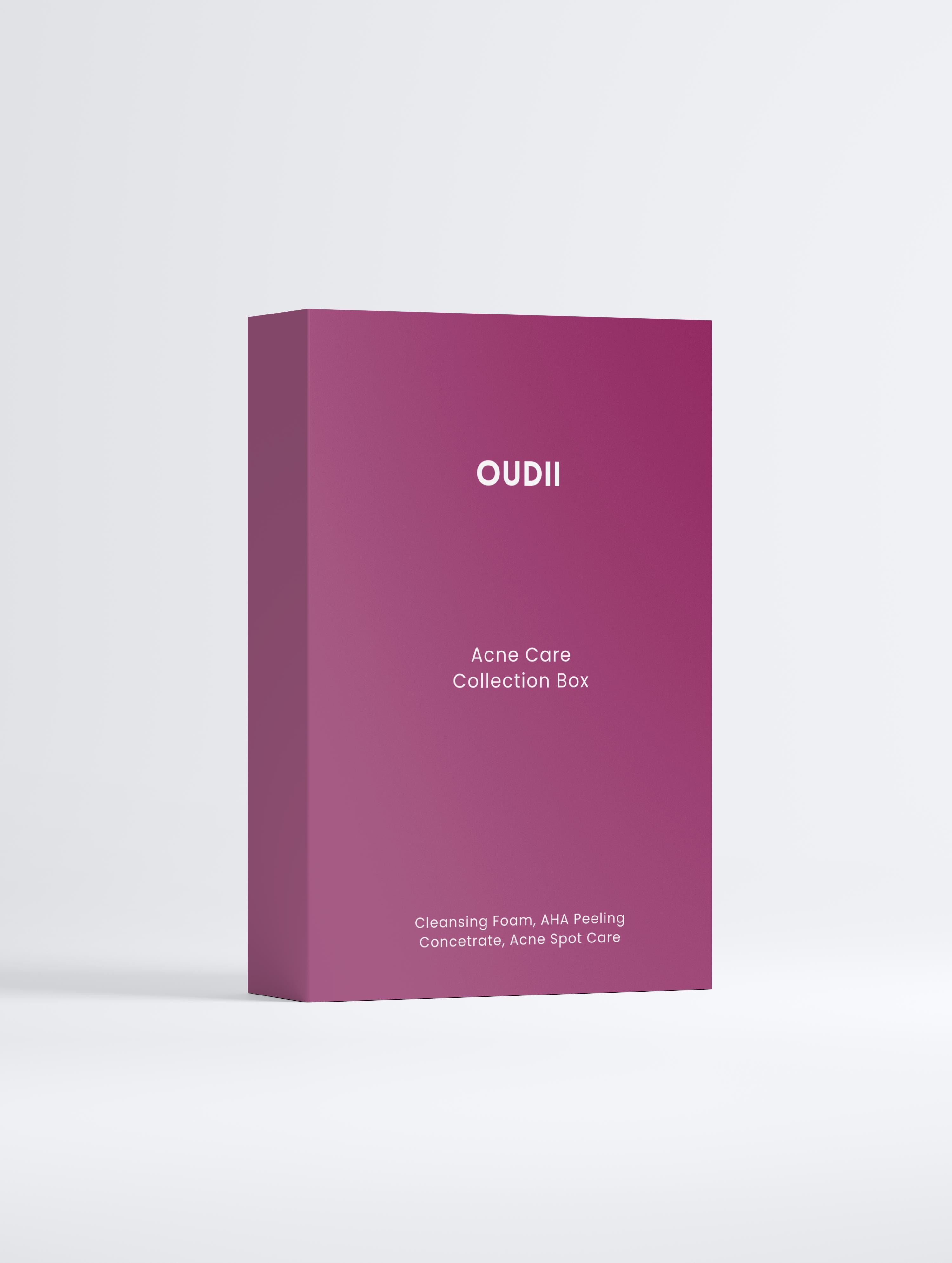 Pudełko do zbierania kosmetyków do pielęgnacji trądziku