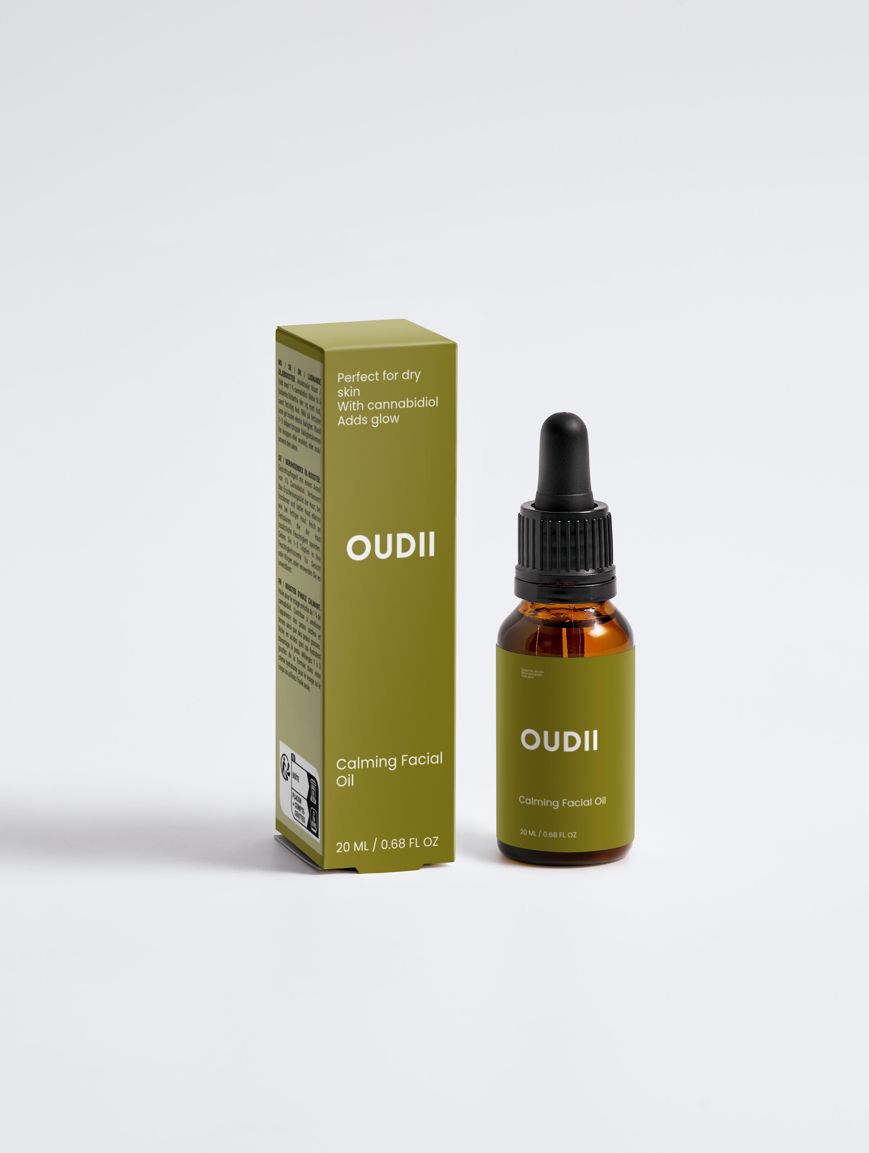 Łagodzący olejek do twarzy